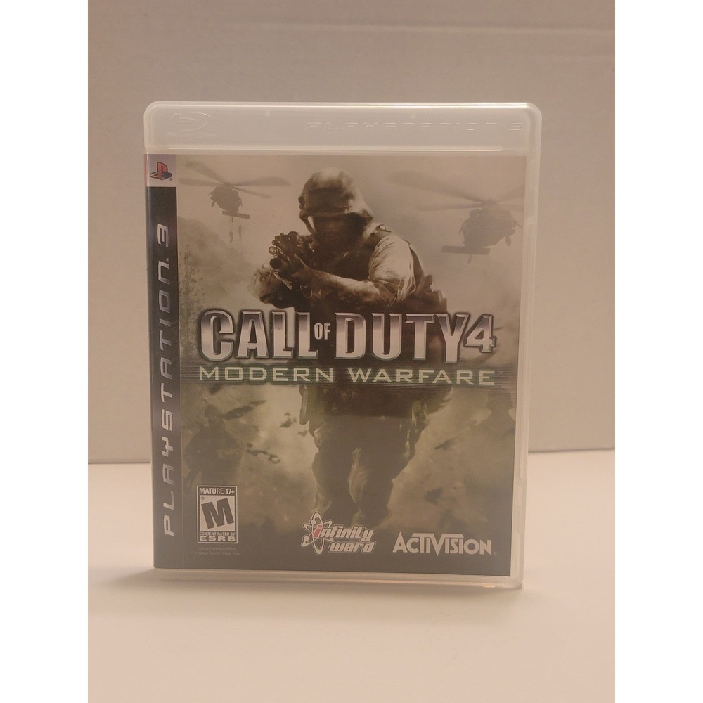 Call Of Duty Modern Warfare 4 PS3 Playstation Game Multiplayer Network COD4